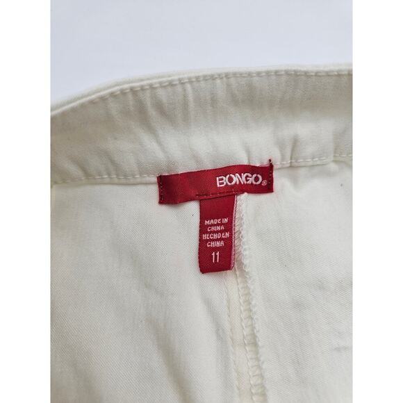 Bongo 2015s Junior's Size 11 Ivory Shorts NWT KMart - Picture 2 of 7